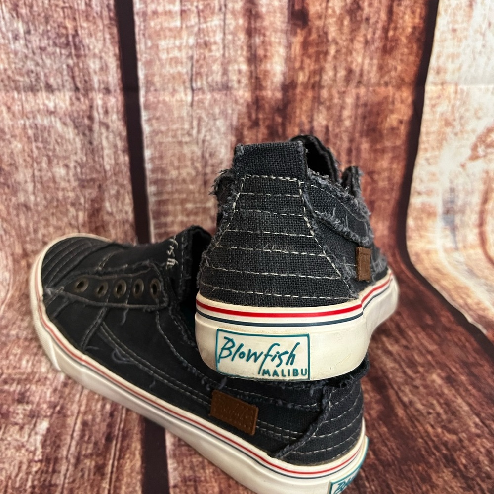 Blowfish | Women's Navy Blue Casual Sneakers - Picture 4 of 7